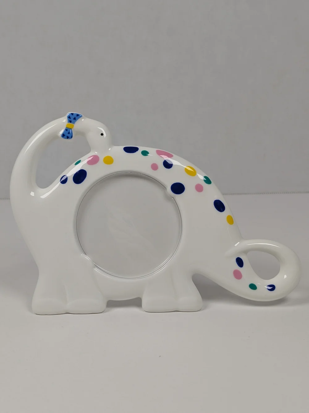 Mikasa Bone China Dino's Pal B2191 Dinosaur Picture Frame Polka Dot Japan